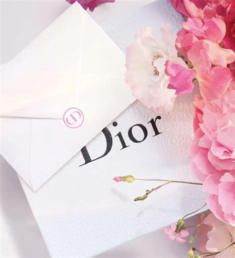 dior authentic card|dior skincare gift with purchase.